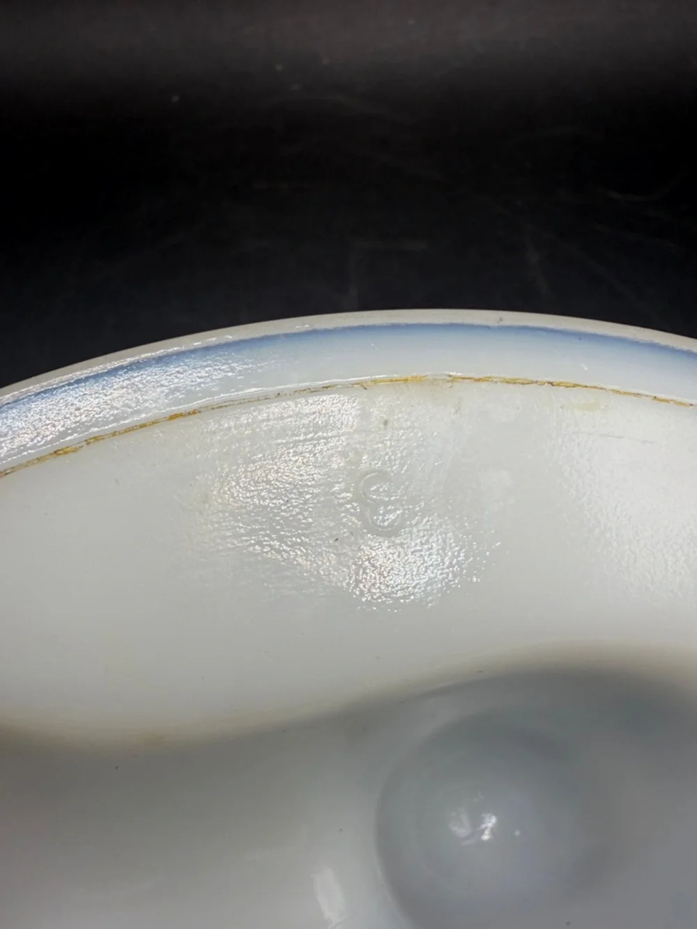 Vintage white milk